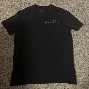 Armani Exchange Classic Black Tee